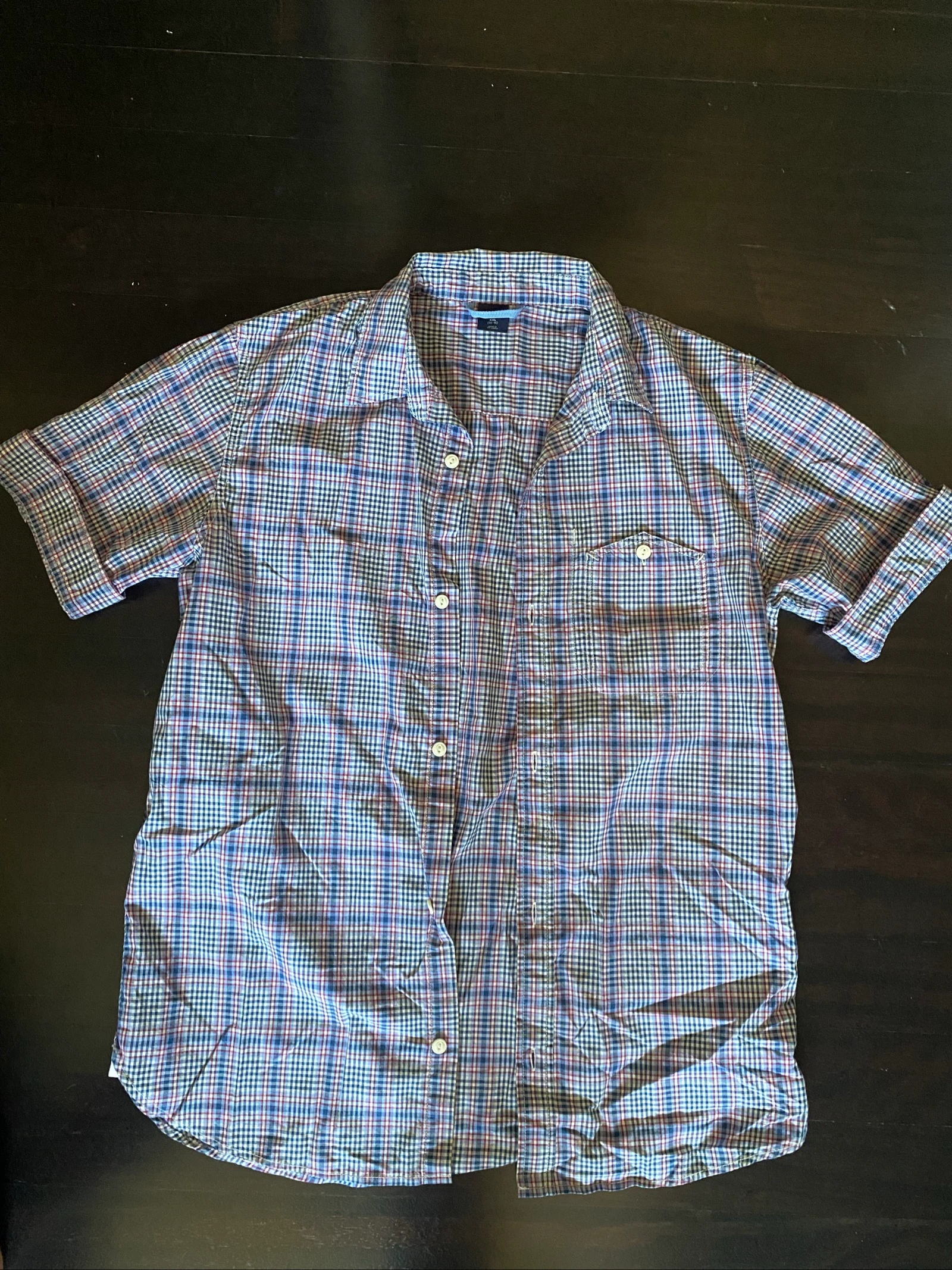 Camisa niño cuadros GAP 
